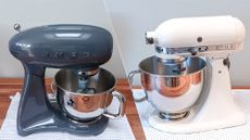 Smeg retro stand mixer and KitchenAid's Artisan stand mixer