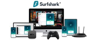Surfshark VPN apps running on multiple devices