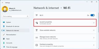 Open wireless properties