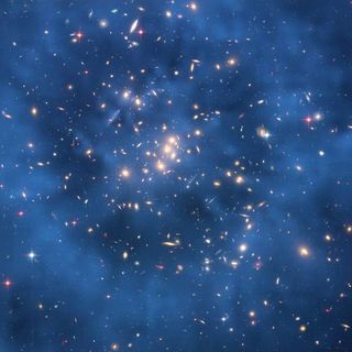 Hubble Reveals Ghostly Ring of Dark Matter