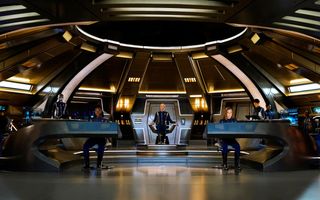 A view of the bridge during Star Trek: Discovery Season 1.