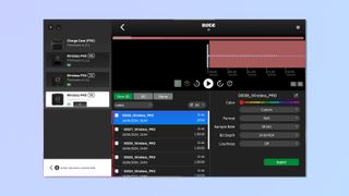 A screenshot of the Rode Central Desktop app in use on a Windows PC