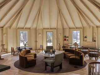 Scribner’s Catskill Lodge, Apex Lodge communal area