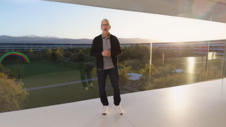 Tim Cook at Apple Park