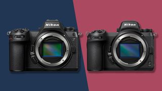 Nikon Z6 III and Z6 II cameras side by side