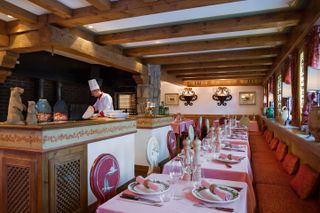 les airelles courchevel hotel cedric grolet partnership