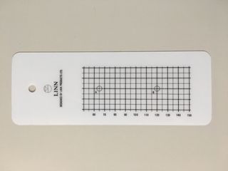 Linn cartridge tracking force gauge