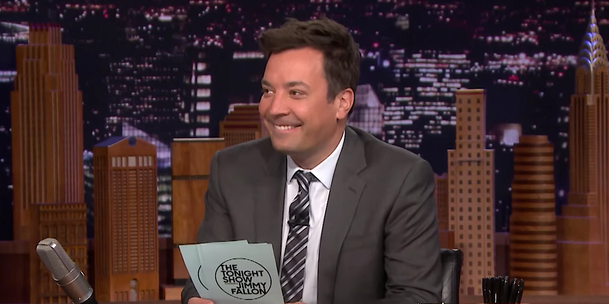 jimmy fallon smiling the tonight show