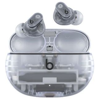 Beats Studio Buds+ in transparent variant.