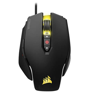 The CORSAIR M65 Pro RGB mouse.