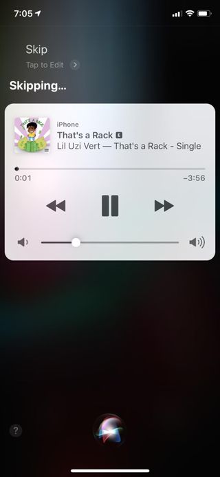 iOS 12 Siri Apple Music pause