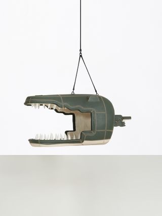 Porky Hefer hanging crocodile-shaped furniture