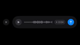 Voice recording play and pause