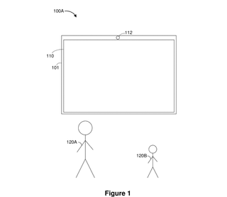 Apple patent for lenticular display