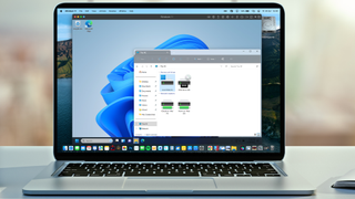 Windows 11 on macOS through Parallels Desktop