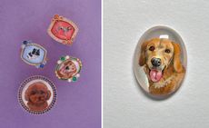 Francesca Villa pet portrait jewellery