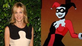 Arleen Sorkin and Harley Quinn