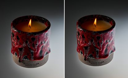 Bottega Veneta red candles