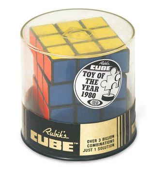 Rubik’s Cube in clear packaging