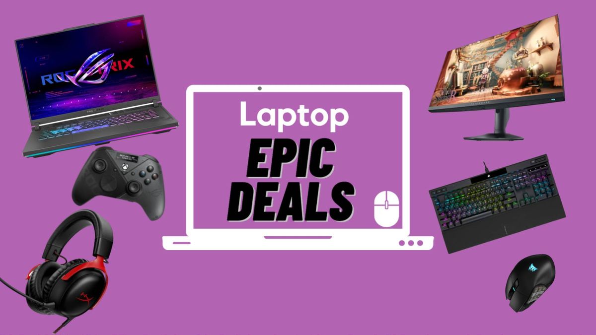 Amazon gaming week deals against purple background