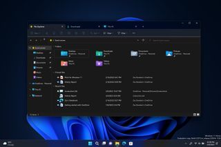 Win11 Tabs File Explorer Dark