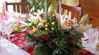 Winter Floral Centerpiece