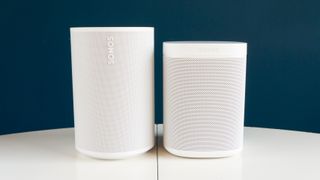 Sonos Era 100 on white table