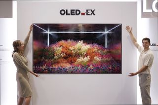 lg oled ex 97 inch tv at sid