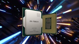 Zhaoxin&#039;s KX-7000 CPU.