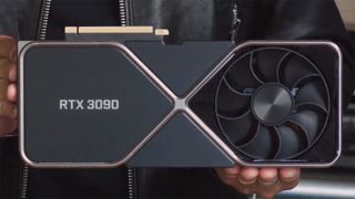 Nahaufnahme der Nvidia RTX 3090