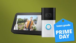 Ring Video Doorbell and echo show 5 bundle prime day deal