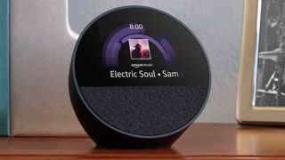 Echo Spot playing music