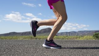 Runner wearing Brooks Glycerin 19