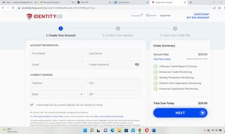 IdentityIQ Secure Max app screen capture