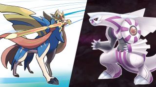 Pokemon Sword Zacian And Shining Pearl Palkia