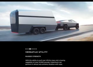 tesla cybertruck claims to pull near-infinite mass