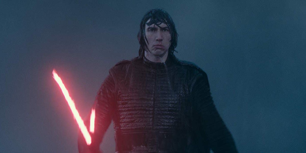 Adam Driver as Kylo Ren in Star Wars: The Rise of Skywalker