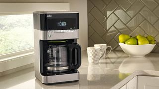 Braun brew sense in kitchen