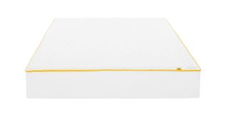 Best Eve mattress sales, discount codes and deals: The Eve Premium Mattress in all-white with yellow piping