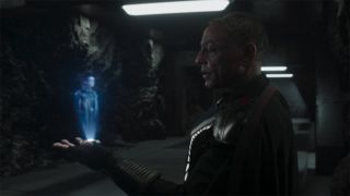 Moff Gideon receives an update - The Mandalorian Season 3 Episode 7.