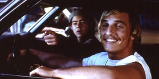 Rory Cochrane and Matthew McConaughey in Dazed and Confused