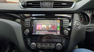 CarPlay setup in 2020 Nissan Qashqai