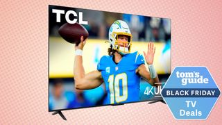 TCL S4 QLED TV with deal tag