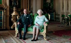 Thomas Struth, Queen Elizabeth II and The Duke of Edinburgh, Windsor Castle 2011 chromogenic print, catalogue 10951, title frame medium, 170.4 x 213.4 cm. © Thomas Struth