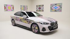 BMW i5 Flow NOSTOKANA at Frieze LA 2024