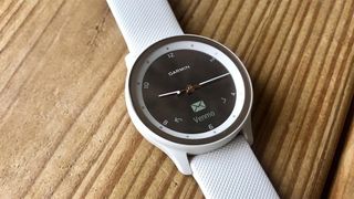 White Garmin Vivomove Sport is one of the best hybrid smartwatches