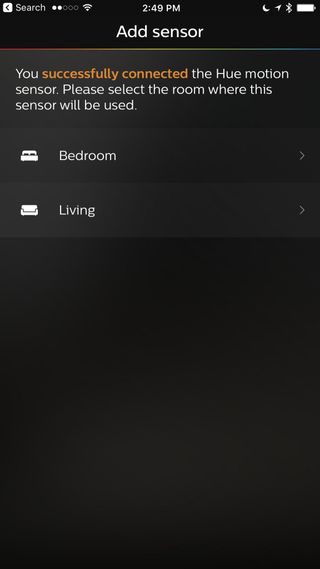 Add Philips Hue Motion Sensor