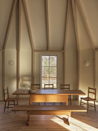 Scribner’s Catskill Lodge, Apex Lodge dining room