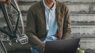 Person using computer