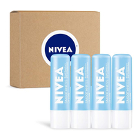 NIVEA 4-Pack Smoothness SPF Lip Balm: was $14 now $8 @ Amazon